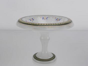Glas-Aufsatzschale - Alabaster, Glas - 1860
